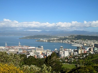 Wellington City from Kelburn
